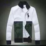 veste ralph lauren bas prix pari color blance gree